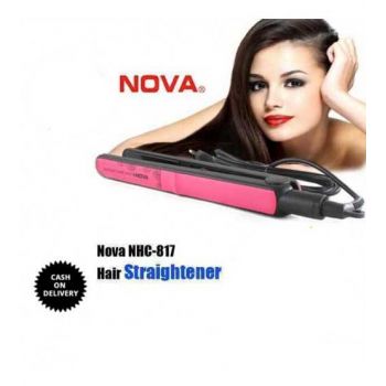 Nova Professional Hair Straightener NHC-817CRM